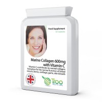 Collagen Type 1 Plus Vitamin C 60 Capsules 600mg